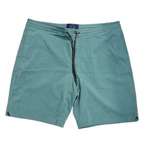 Even Tide Men’s Teal Hybrid Shorts Sz. 40 Drawstring/Zip Golf